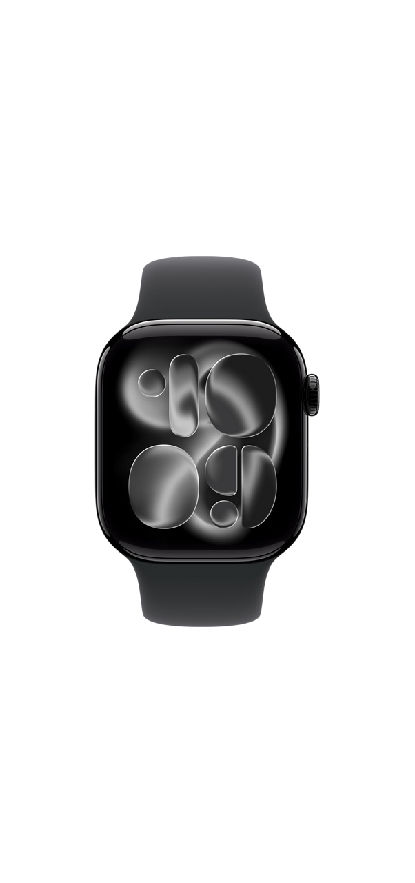 Apple Watch S11 GPS 42mm Jet Black Case