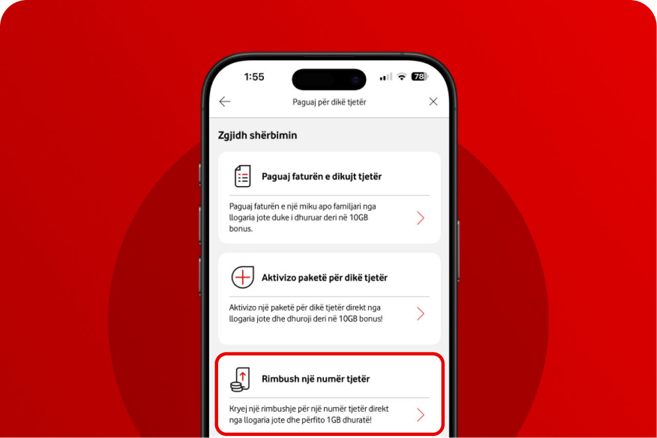 Rimbush një numër tjetër card img